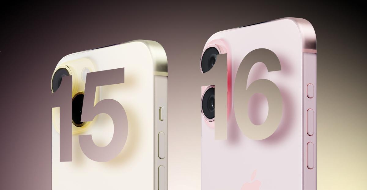 مقایسه آیفون 16 با آیفون 15 + جدول